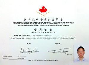 Certificate-Acupuncture-Fredericton